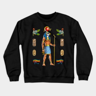 Egyptian God Horus Crewneck Sweatshirt